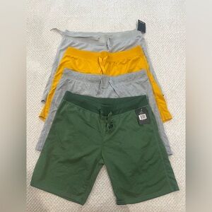 Set of 4 New Athletic Shorts